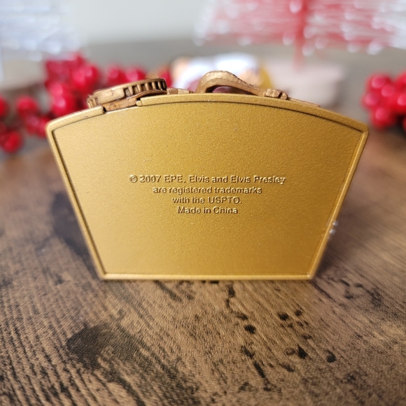 NEW In Box • Loving You 50th Anniversary Elvis Presley Christmas Ornament - Picture 7 of 13